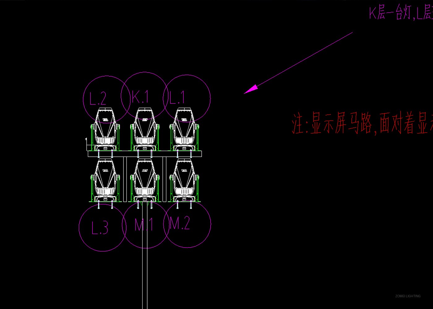 深化图纸｜Lighting design development drawings for facade project
